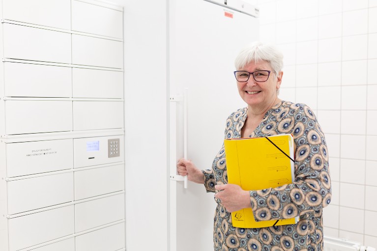 Grethe Kirk, medicinboks i Thisted