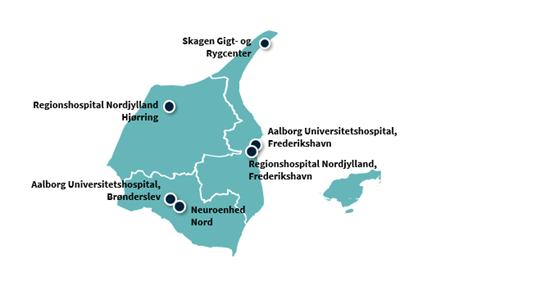 Kort over vendsyssel