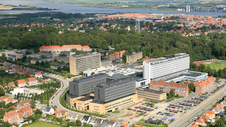 Aalborg Universitetshospital - luftfoto