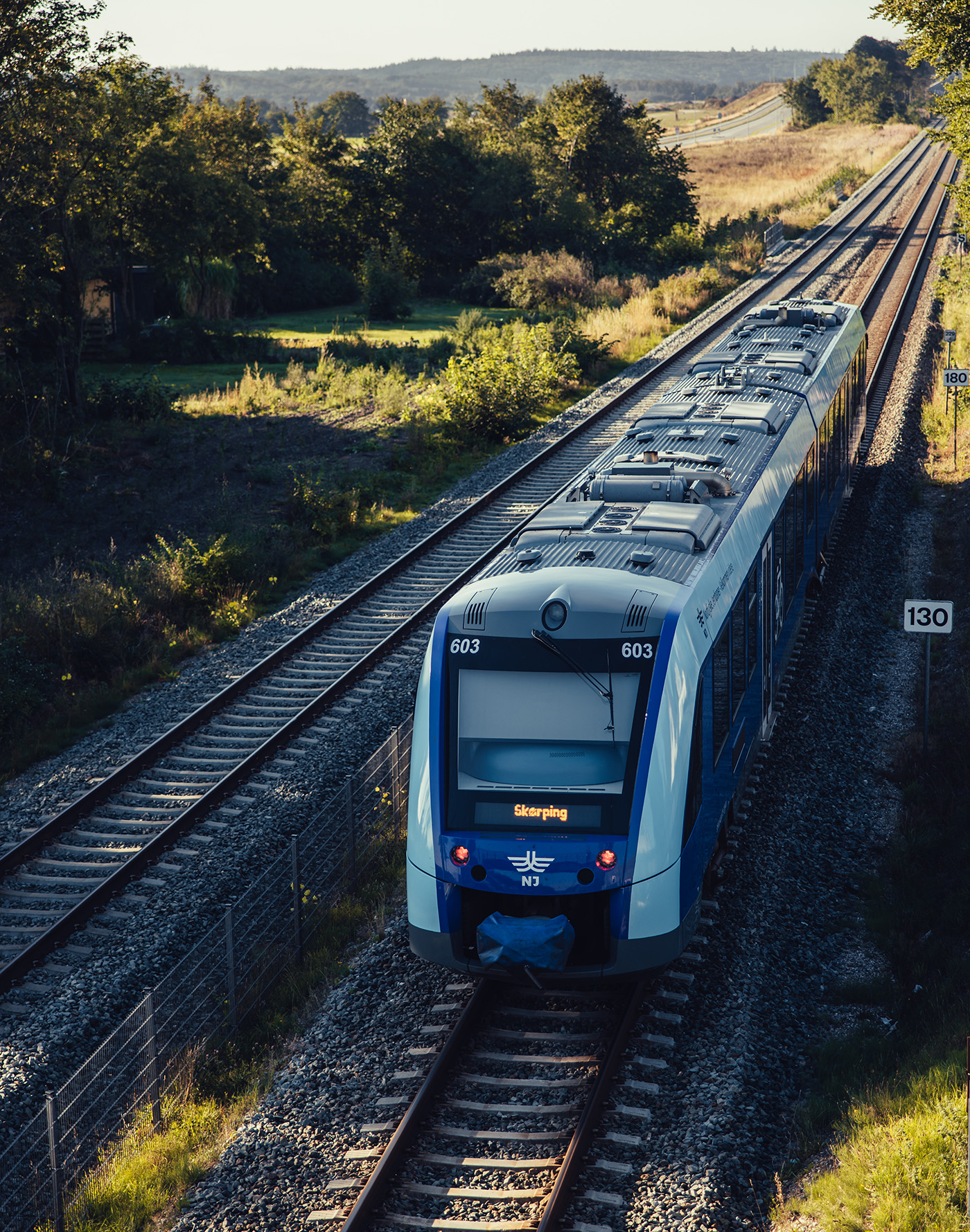 De nordjyske regionaltog. Foto: Nordjyllands Trafikselskab.